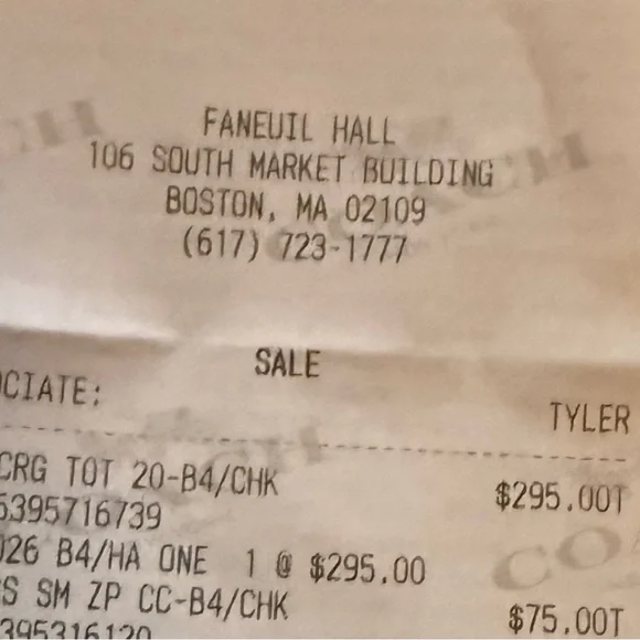 Coach Cargo tote bag 20 
New without tags - Picture 6 of 6